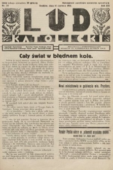 Lud Katolicki : tygodnik ilustrowany : naczelny ogran Polskiego Stronnictwa Katolicko-Ludowego. 1931, nr 24