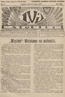 Lud Katolicki : organ Polskiego Stronnictwa Katolicko-Ludowego. 1929, nr 8