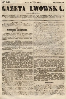 Gazeta Lwowska. 1855, nr 166