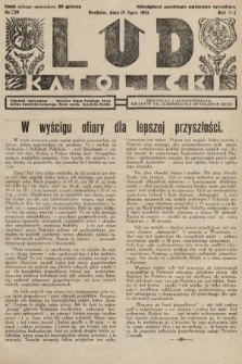 Lud Katolicki : tygodnik ilustrowany : naczelny ogran Polskiego Stronnictwa Katolicko-Ludowego. 1931, nr 29