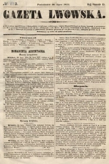 Gazeta Lwowska. 1855, nr 173