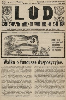 Lud Katolicki : tygodnik ilustrowany : naczelny ogran Polskiego Stronnictwa Katolicko-Ludowego. 1930, nr 6