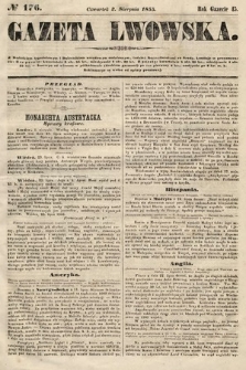 Gazeta Lwowska. 1855, nr 176