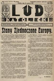 Lud Katolicki : tygodnik ilustrowany : naczelny ogran Polskiego Stronnictwa Katolicko-Ludowego. 1930, nr 25