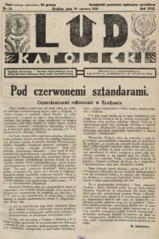 Lud Katolicki : tygodnik ilustrowany : naczelny ogran Polskiego Stronnictwa Katolicko-Ludowego. 1930, nr 26