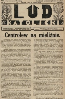 Lud Katolicki : tygodnik ilustrowany : naczelny ogran Polskiego Stronnictwa Katolicko-Ludowego. 1930, nr 34