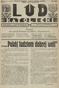 Lud Katolicki : tygodnik ilustrowany : naczelny ogran Polskiego Stronnictwa Katolicko-Ludowego. 1930, nr 51