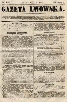 Gazeta Lwowska. 1855, nr 225