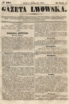 Gazeta Lwowska. 1855, nr 226