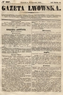 Gazeta Lwowska. 1855, nr 227