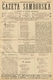 Gazeta Samborska. 1905, nr 52