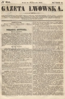 Gazeta Lwowska. 1855, nr 250