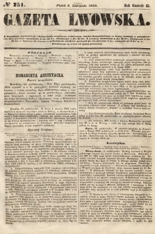 Gazeta Lwowska. 1855, nr 251