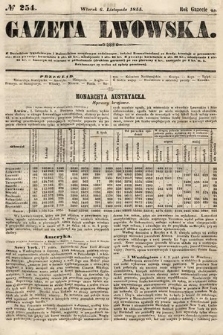 Gazeta Lwowska. 1855, nr 254