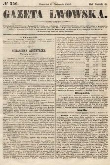 Gazeta Lwowska. 1855, nr 256
