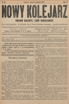 Nowy Kolejarz : organ galicyjskich kolejarzy. 1907, nr 21