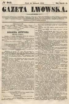 Gazeta Lwowska. 1855, nr 263