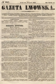 Gazeta Lwowska. 1855, nr 267