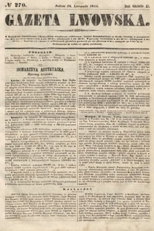 Gazeta Lwowska. 1855, nr 270