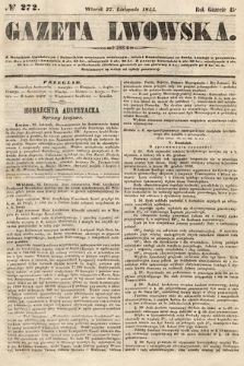 Gazeta Lwowska. 1855, nr 272