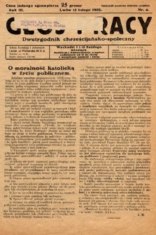 Głos Pracy : dwutygodnik chrześcijańsko-społeczny. 1932, nr 4