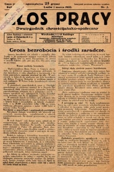Głos Pracy : dwutygodnik chrześcijańsko-społeczny. 1932, nr 5