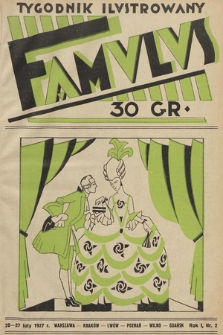 Famulus : tygodnik ilustrowany. 1927, nr 2