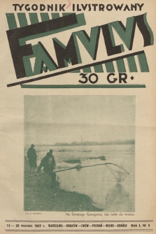 Famulus : tygodnik ilustrowany. 1927, nr 5