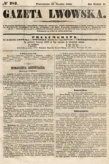 Gazeta Lwowska. 1855, nr 282