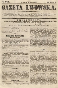 Gazeta Lwowska. 1855, nr 284