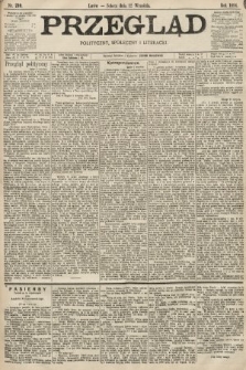 Przegląd polityczny, społeczny i literacki. 1896, nr 210