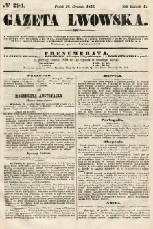 Gazeta Lwowska. 1855, nr 296