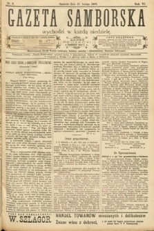 Gazeta Samborska. 1906, nr 8