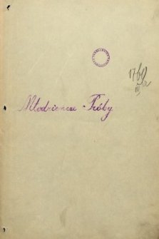 Młodzieńcze Próby : [miesięcznik ilustrowany]. 1900