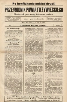 Przewodnik Powiatu Żywieckiego : miesięcznik poświęcony interesom powiatu. R. 3, 1902, nr 3