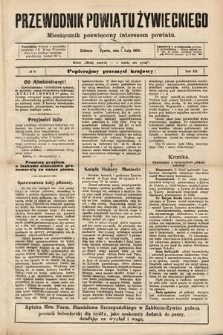 Przewodnik Powiatu Żywieckiego : miesięcznik poświęcony interesom powiatu. R. 3, 1903, nr 9