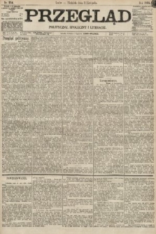 Przegląd polityczny, społeczny i literacki. 1895, nr 254