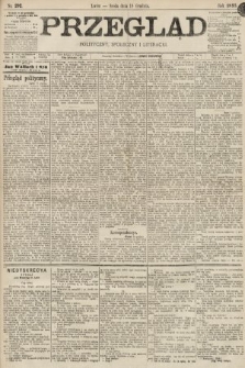 Przegląd polityczny, społeczny i literacki. 1895, nr 292