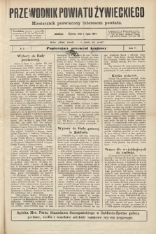 Przewodnik Powiatu Żywieckiego : miesięcznik poświęcony interesom powiatu. R. 5, 1904, nr 2