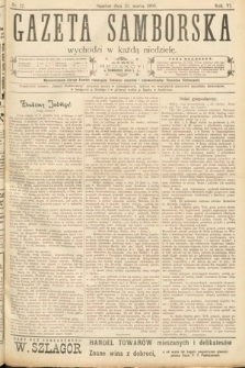 Gazeta Samborska. 1906, nr 12