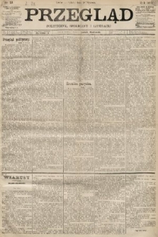 Przegląd polityczny, społeczny i literacki. 1893, nr 23