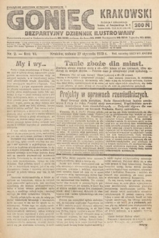 Goniec Krakowski : bezpartyjny dziennik popularny. 1923, nr 2