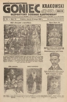 Goniec Krakowski : bezpartyjny dziennik popularny. 1923, nr 18