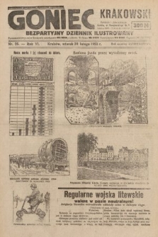Goniec Krakowski : bezpartyjny dziennik popularny. 1923, nr 25