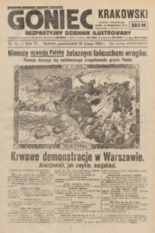 Goniec Krakowski : bezpartyjny dziennik popularny. 1923, nr 31