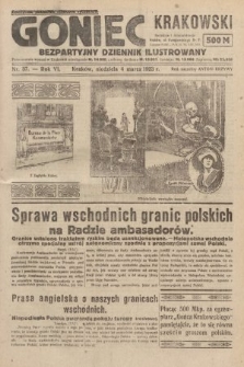 Goniec Krakowski : bezpartyjny dziennik popularny. 1923, nr 37