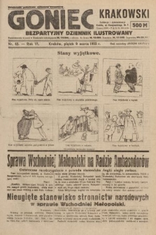 Goniec Krakowski : bezpartyjny dziennik popularny. 1923, nr 42