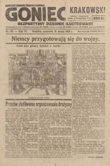 Goniec Krakowski : bezpartyjny dziennik popularny. 1923, nr 48