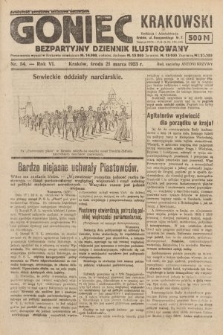 Goniec Krakowski : bezpartyjny dziennik popularny. 1923, nr 54