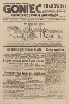 Goniec Krakowski : bezpartyjny dziennik popularny. 1923, nr 56